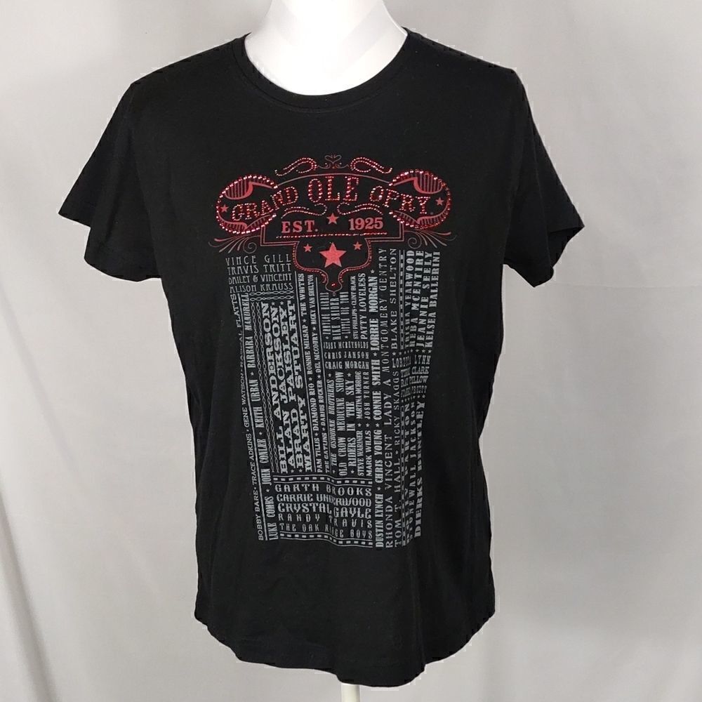 Grand Opry Rhinestone Studded Woman's Tee
